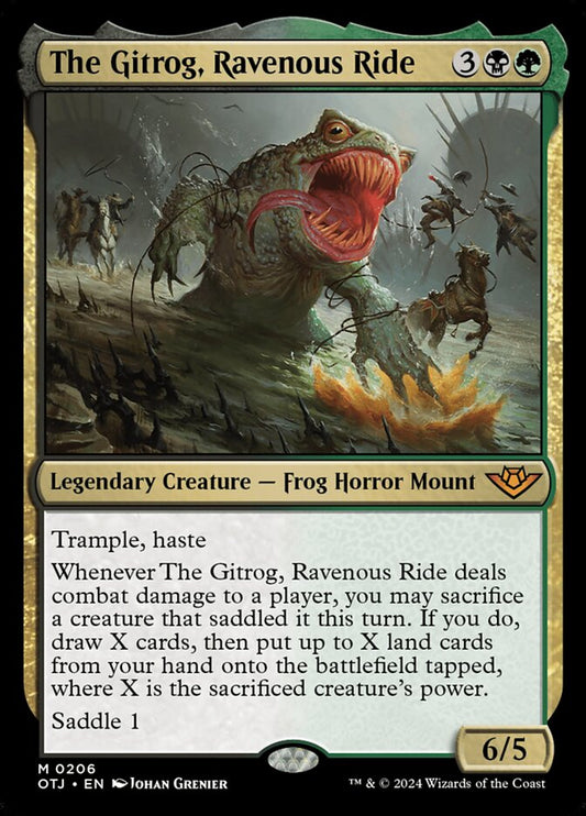 The Gitrog, Ravenous Ride (206) – Magic: The Gathering, Outlaws of Thunder Junction