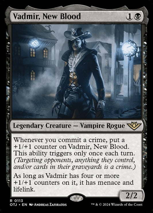 Vadmir, New Blood (113) – Magic: The Gathering, Outlaws of Thunder Junction