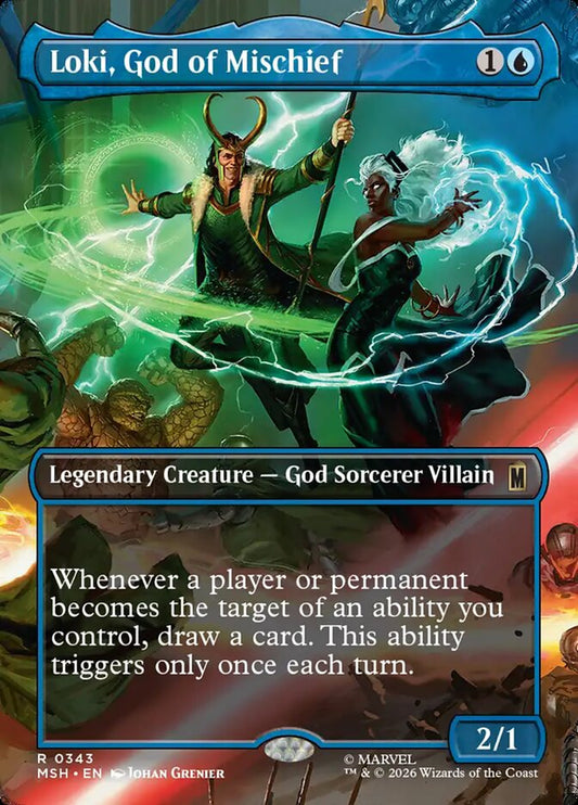 Loki, God of Mischief (343) – Magic: The Gathering, Marvel Super Heroes