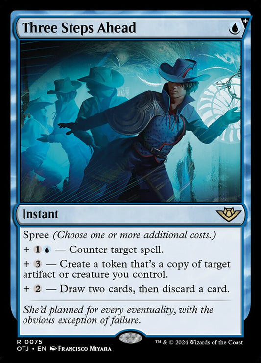 Three Steps Ahead (75) – Magic: The Gathering, Outlaws of Thunder Junction