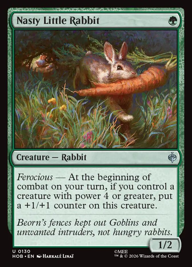 Nasty Little Rabbit (HOB-130) – MTG