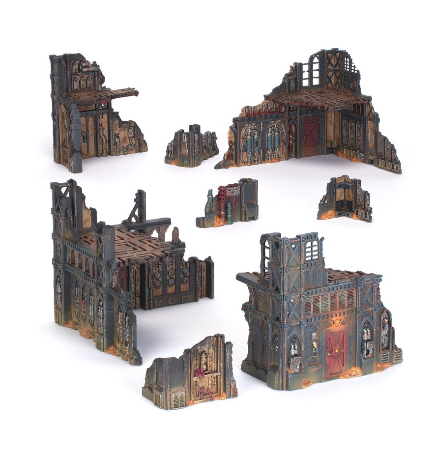 Champ de Bataille Armageddon: Ruines de Manufactorum