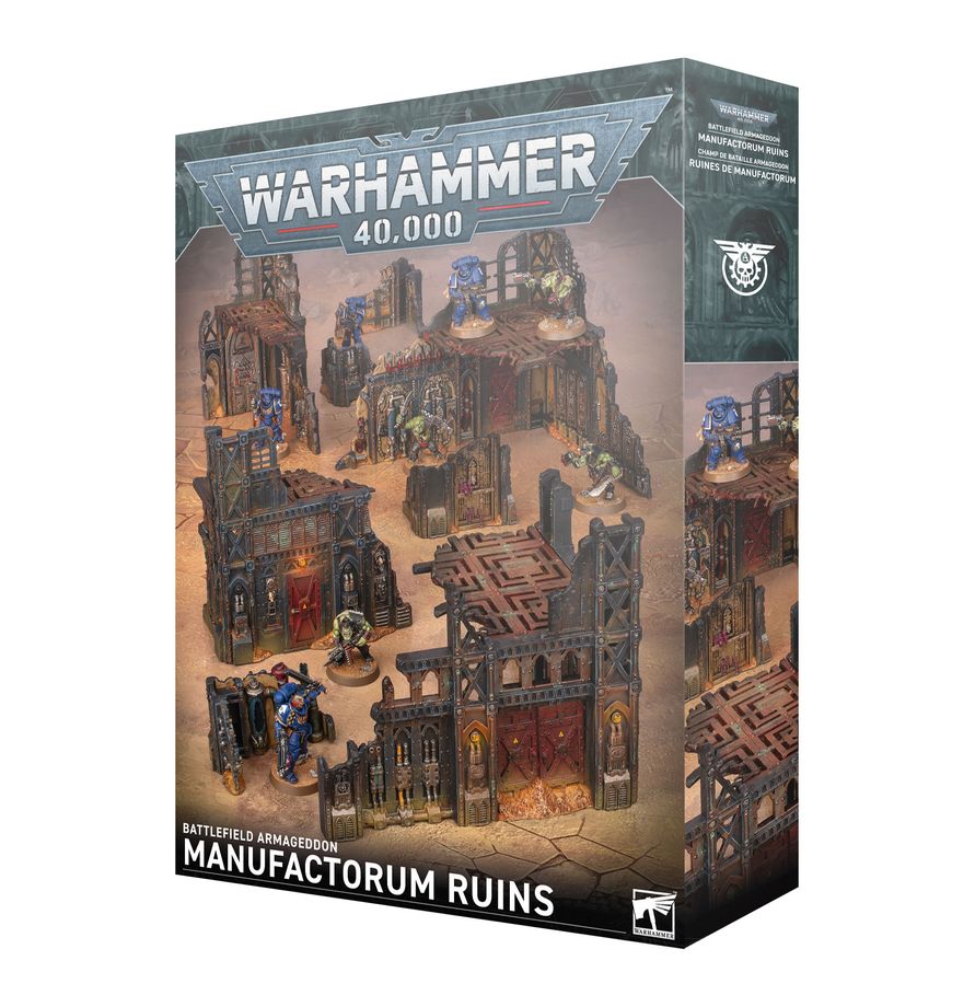 Champ de Bataille Armageddon: Ruines de Manufactorum