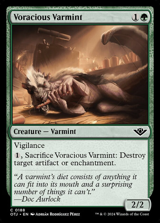 Voracious Varmint (188) – Magic: The Gathering, Outlaws of Thunder Junction [Foil]