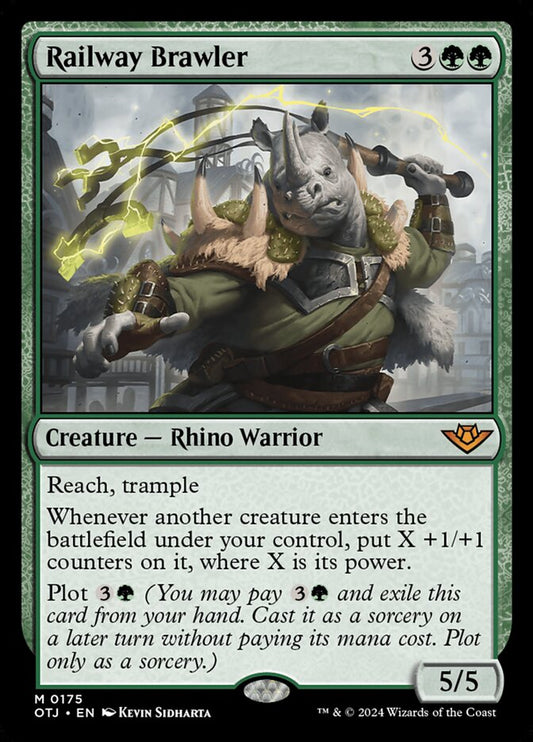 Railway Brawler (175) – Magic: The Gathering, Outlaws of Thunder Junction