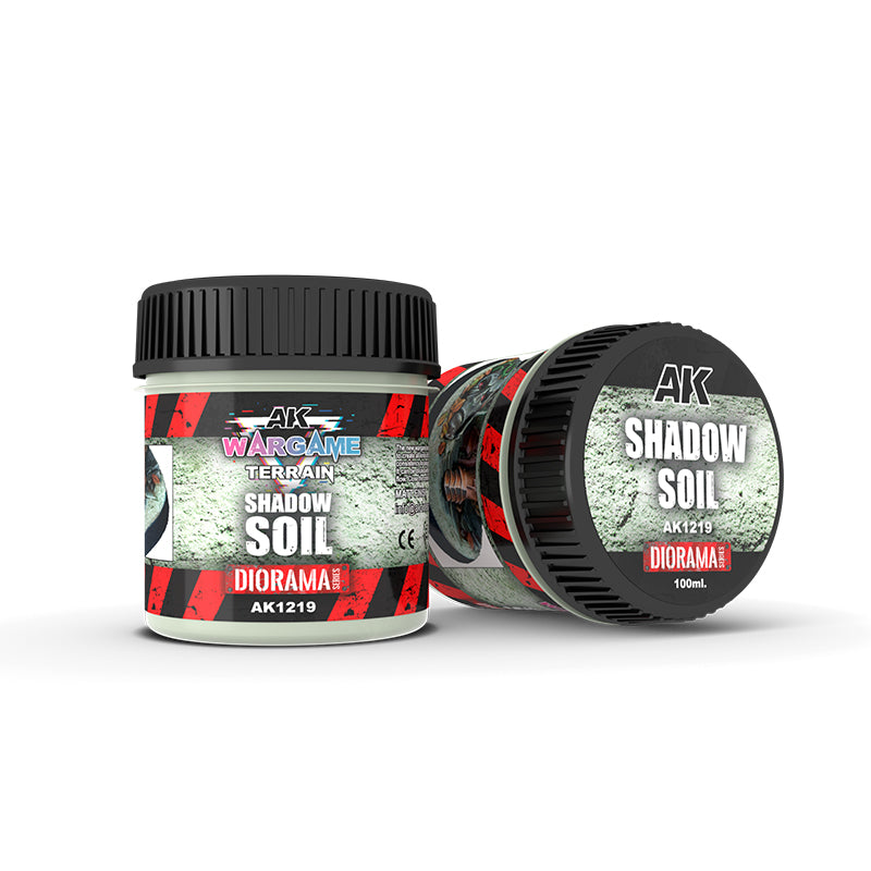 AK Interactive Shadow Soil Terrain Texture (100ml)