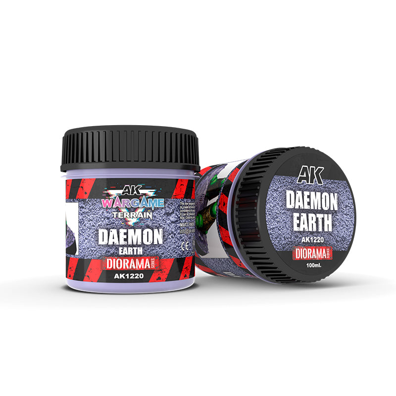 AK Interactive Daemon Earth Terrain Texture (100ml)