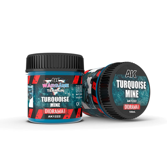 AK Interactive Turquoise Mine Terrain Texture (100ml)