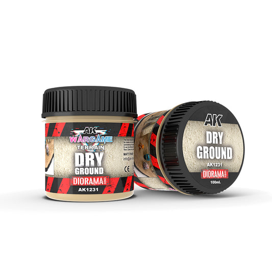 AK Interactive Dry Ground Terrain Texture (100ml)