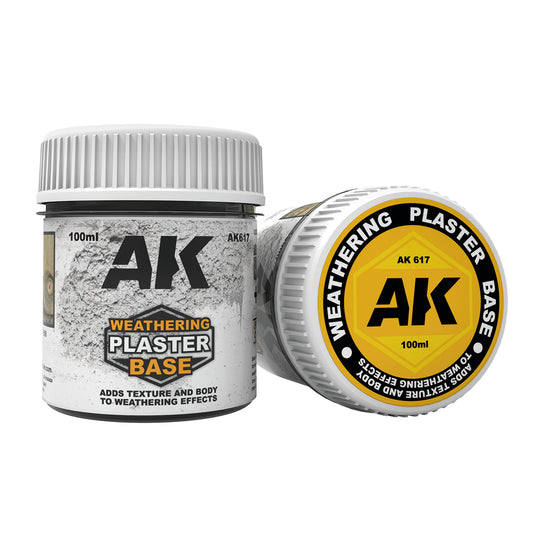 AK Interactive Weathering Plaster Base Terrain Texture (100ml)