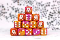 Conquest, Old Dominion Faction Dice on Purple and Gold Dice (PBW8514)