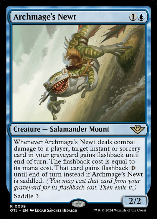 Archmage's Newt (39) – Magic: The Gathering, Outlaws of Thunder Junction
