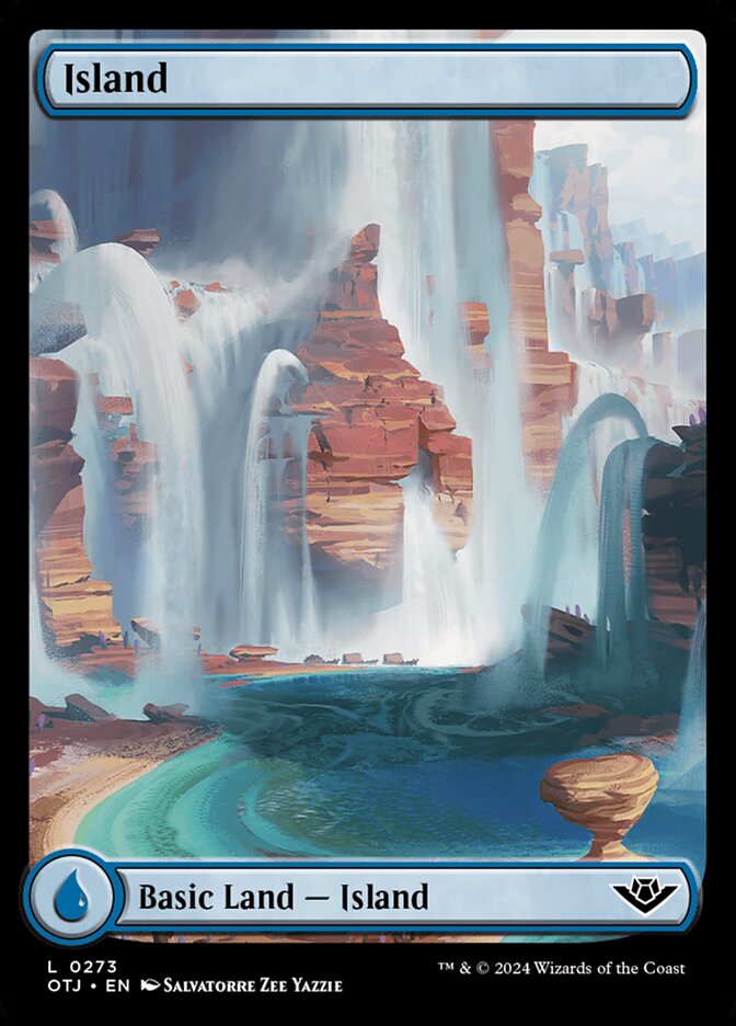 Island (273) – Magic: The Gathering, Outlaws of Thunder Junction [Foil]