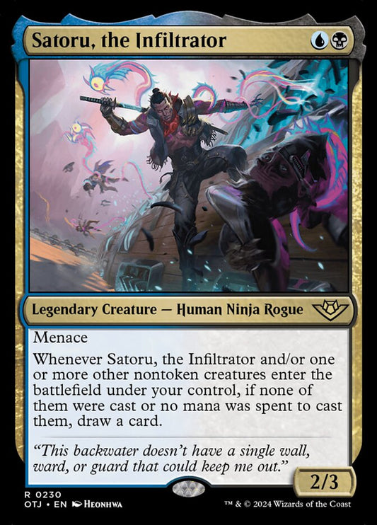 Satoru, the Infiltrator (230) – Magic: The Gathering, Outlaws of Thunder Junction