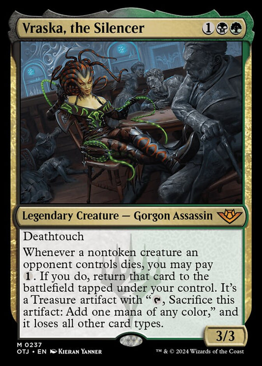 Vraska, the Silencer (237) – Magic: The Gathering, Outlaws of Thunder Junction