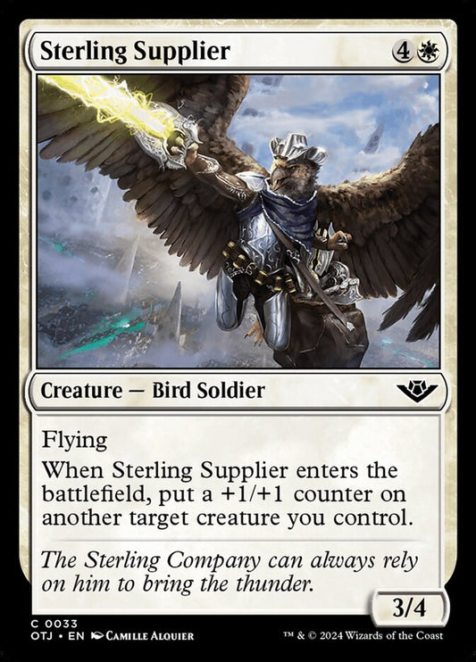 Sterling Supplier (33) – Magic: The Gathering, Outlaws of Thunder Junction [Foil]