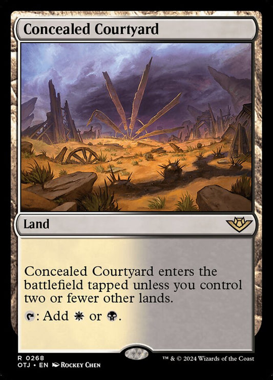 Concealed Courtyard (268) – Magic: The Gathering, Outlaws of Thunder Junction