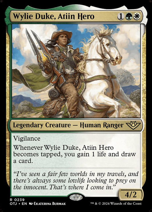 Wylie Duke, Atiin Hero (239) – Magic: The Gathering, Outlaws of Thunder Junction