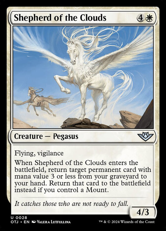 Shepherd of the Clouds (28) – Magic: The Gathering, Outlaws of Thunder Junction