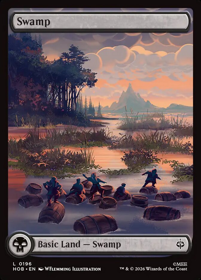 Swamp (HOB-196) – MTG