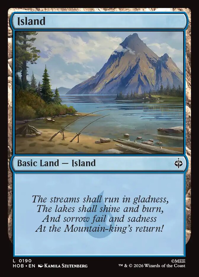 Island (HOB-190) – MTG