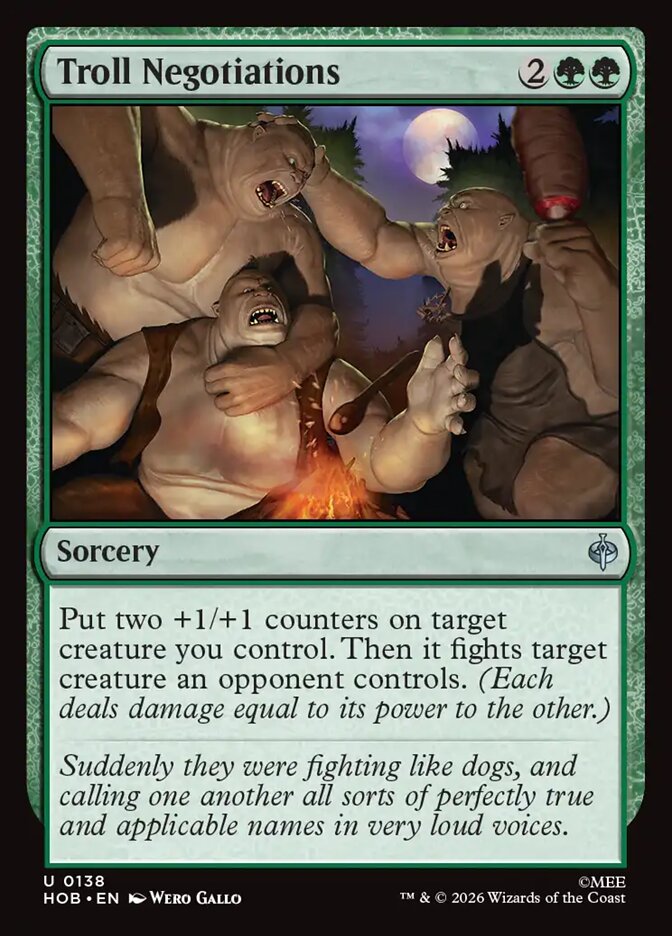 Troll Negotiations (HOB-138) – MTG