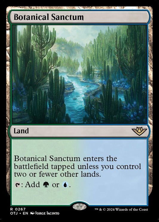 Botanical Sanctum (267) – Magic: The Gathering, Outlaws of Thunder Junction