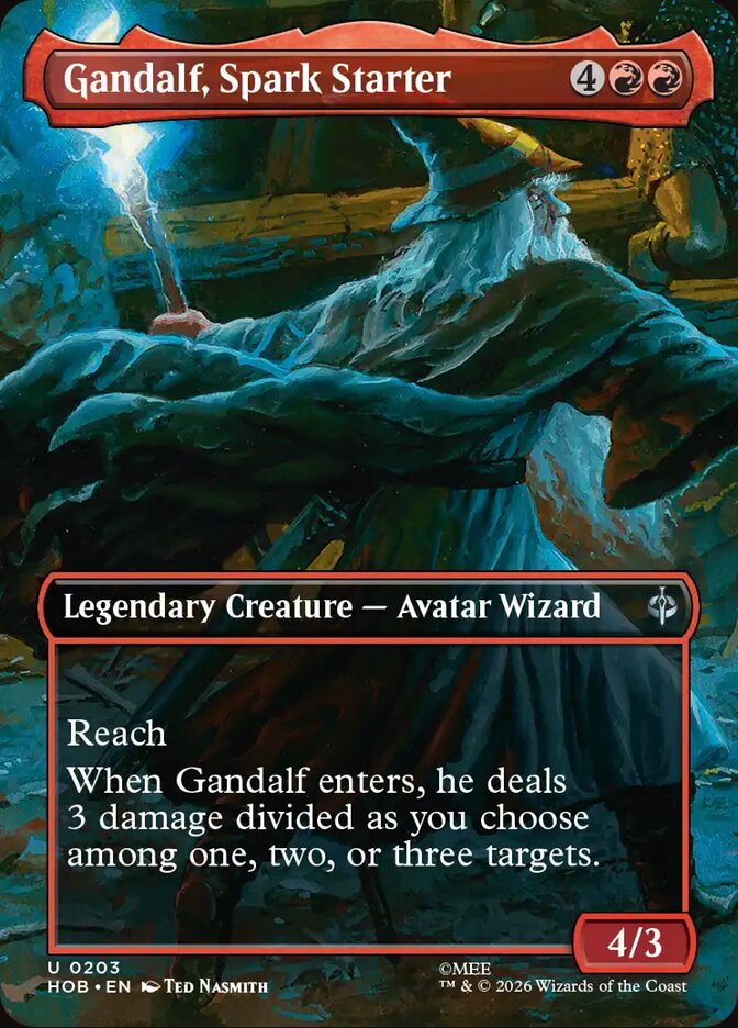 Gandalf, Spark Starter (HOB-203) – MTG