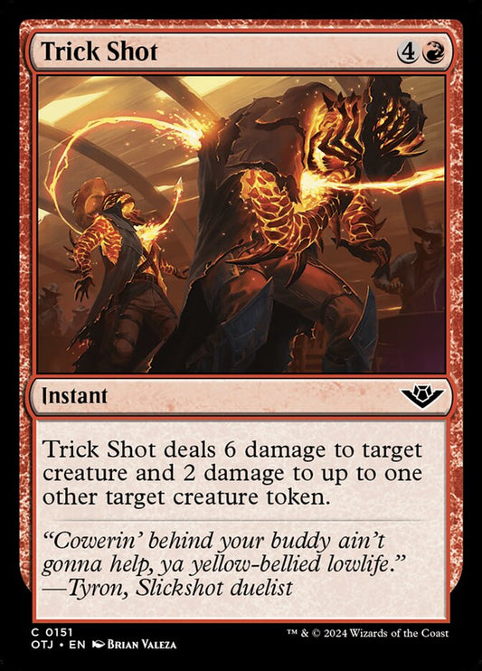 Trick Shot (151) – Magic: The Gathering, Outlaws of Thunder Junction