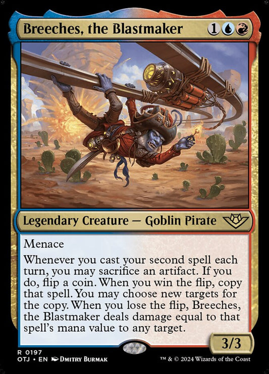 Breeches, the Blastmaker (197) – Magic: The Gathering, Outlaws of Thunder Junction