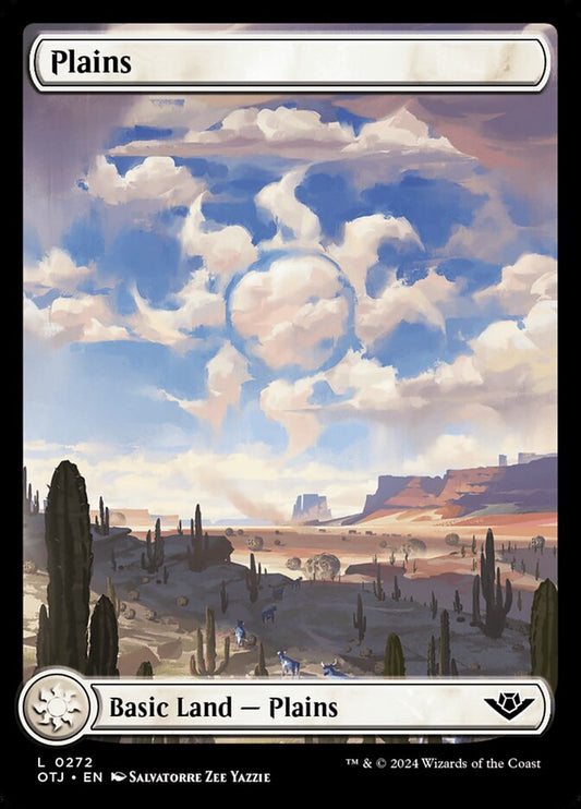 Plains (272) – Magic: The Gathering, Outlaws of Thunder Junction [Foil]