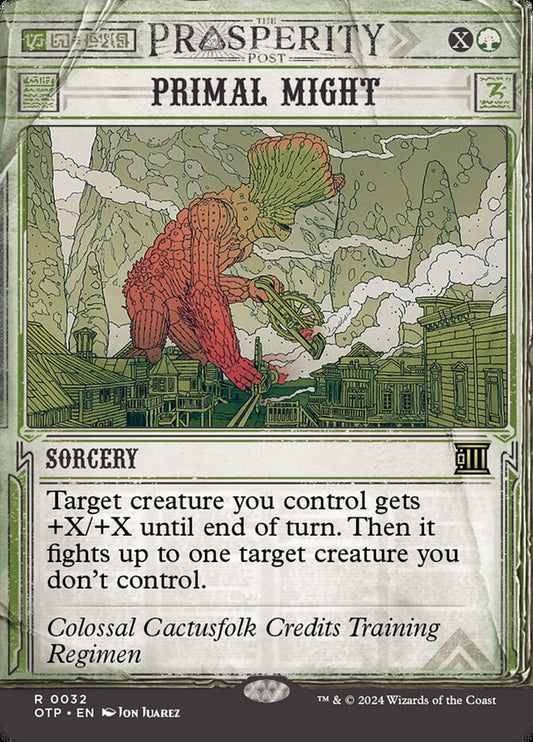 Primal Might (32) – Magic: The Gathering, Breaking News
