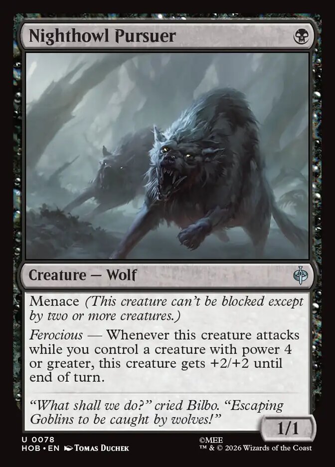 Nighthowl Pursuer (HOB-78) – MTG