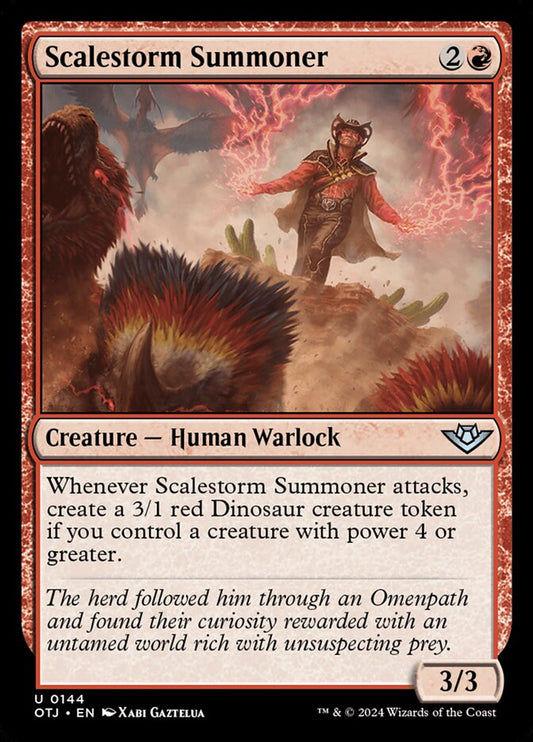 Scalestorm Summoner (144) – Magic: The Gathering, Outlaws of Thunder Junction