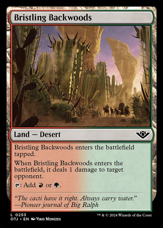 Bristling Backwoods (253) – Magic: The Gathering, Outlaws of Thunder Junction
