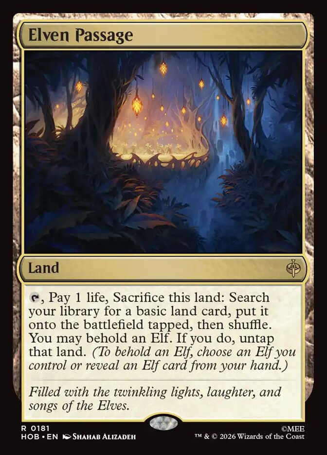 Elven Passage (HOB-181) – MTG