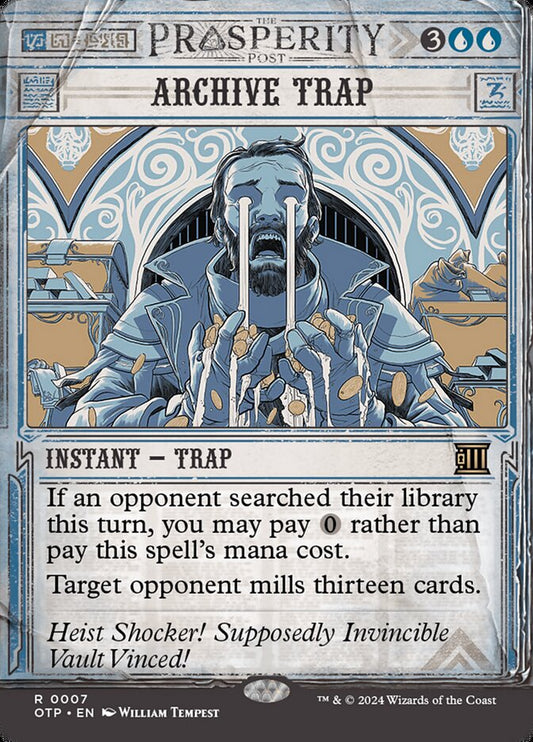 Archive Trap (7) – Magic: The Gathering, Breaking News