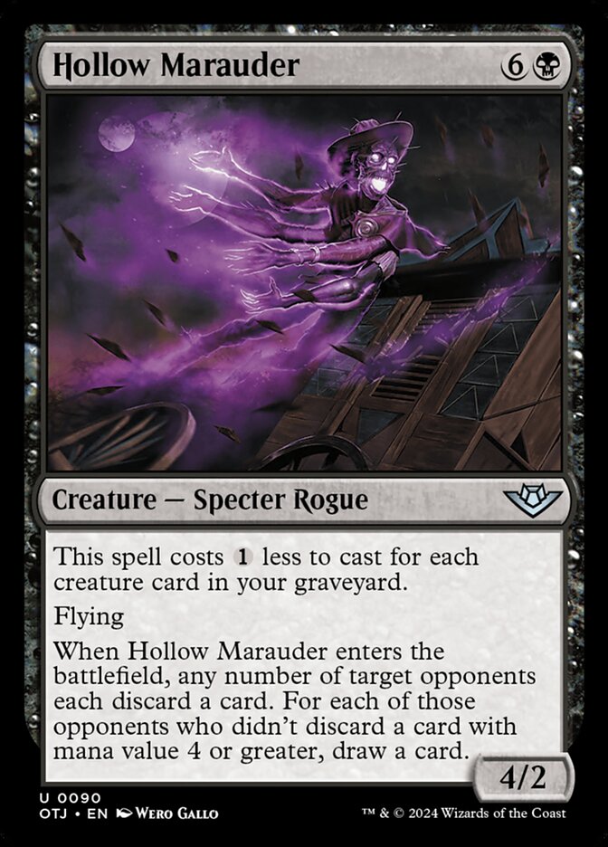 Hollow Marauder (90) – Magic: The Gathering, Outlaws of Thunder Junction