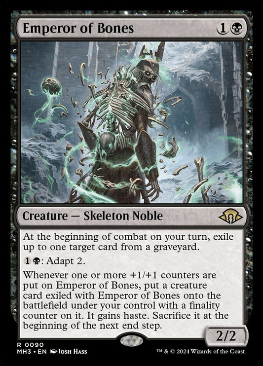 Emperor of Bones (90) – Magic: The Gathering, Modern Horizons 3