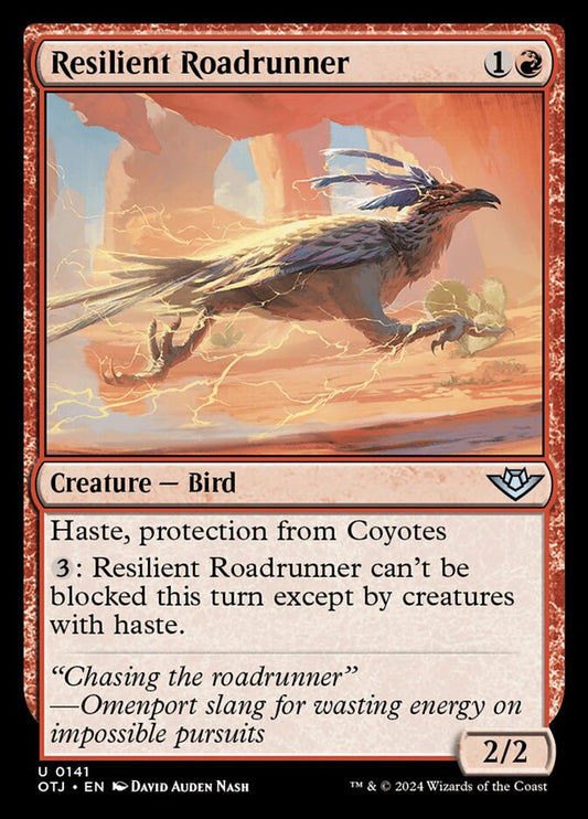 Resilient Roadrunner (141) – Magic: The Gathering, Outlaws of Thunder Junction [Foil]