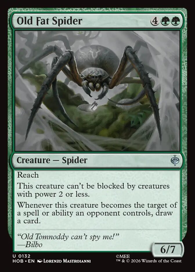 Old Fat Spider (HOB-132) – MTG
