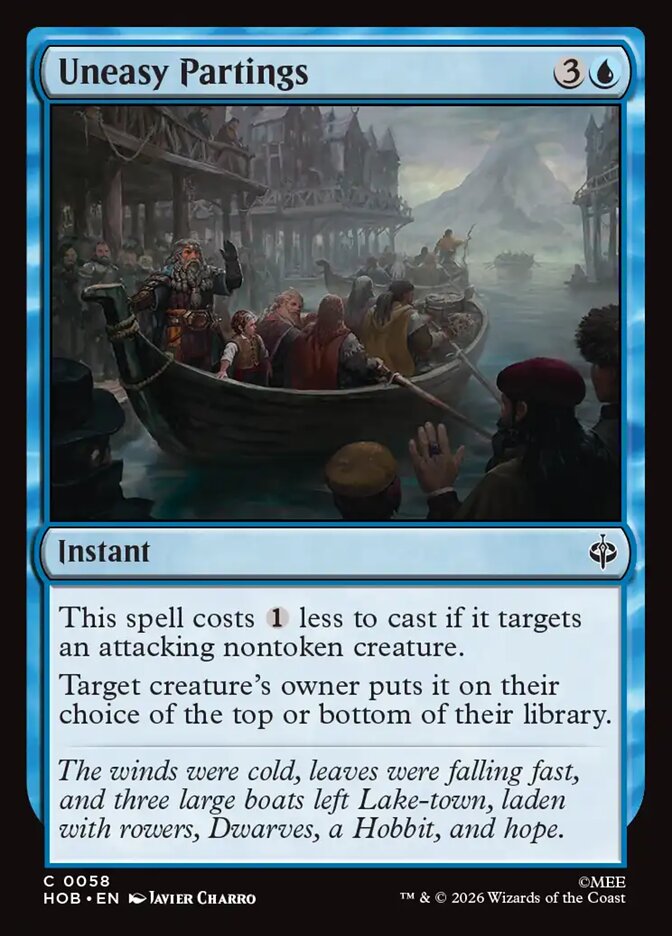 Uneasy Partings (HOB-58) – MTG