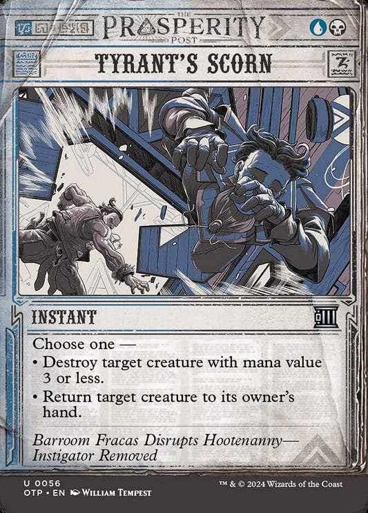 Tyrant's Scorn (56) – Magic: The Gathering, Breaking News