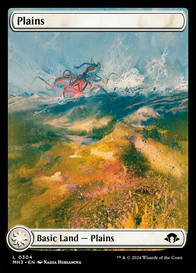 Plains (304) – Magic: The Gathering, Modern Horizons 3 [Foil]