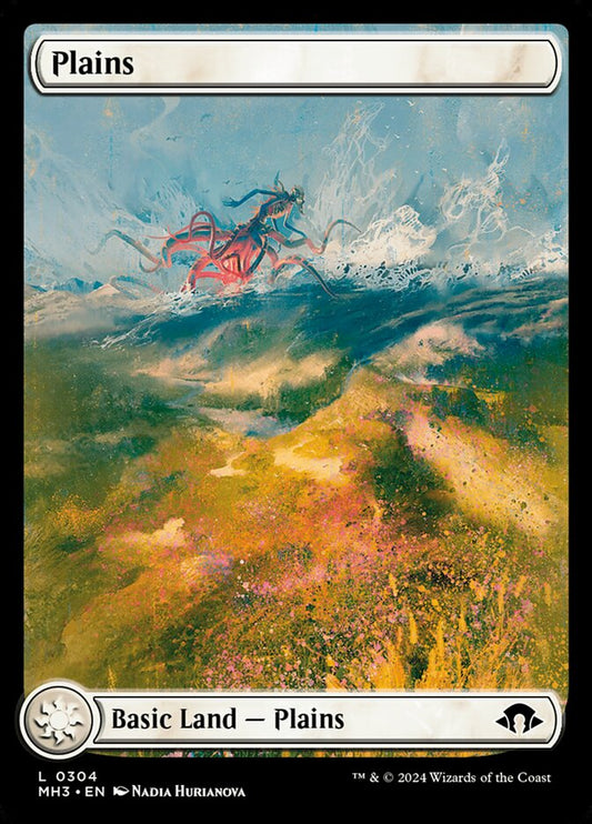 Plains (304) – Magic: The Gathering, Modern Horizons 3 [Foil]