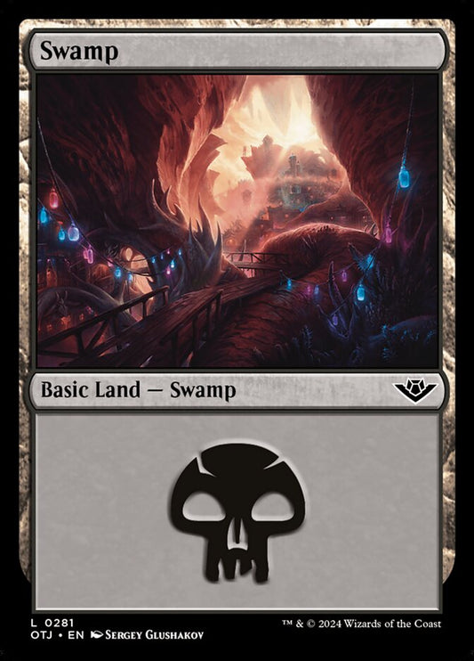Swamp (281) – Magic: The Gathering, Outlaws of Thunder Junction
