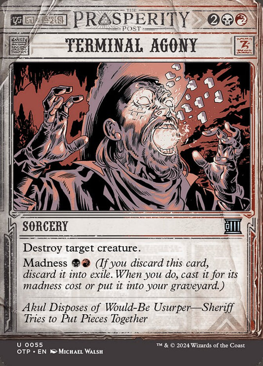 Terminal Agony (55) – Magic: The Gathering, Breaking News