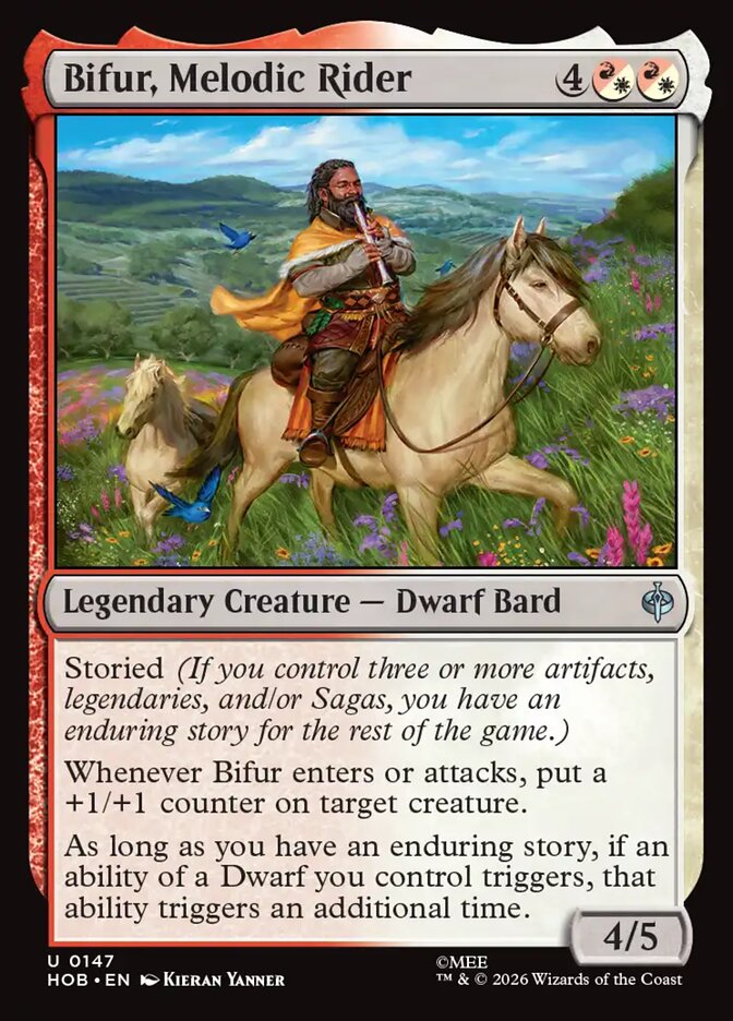 Bifur, Melodic Rider (HOB-147) – MTG