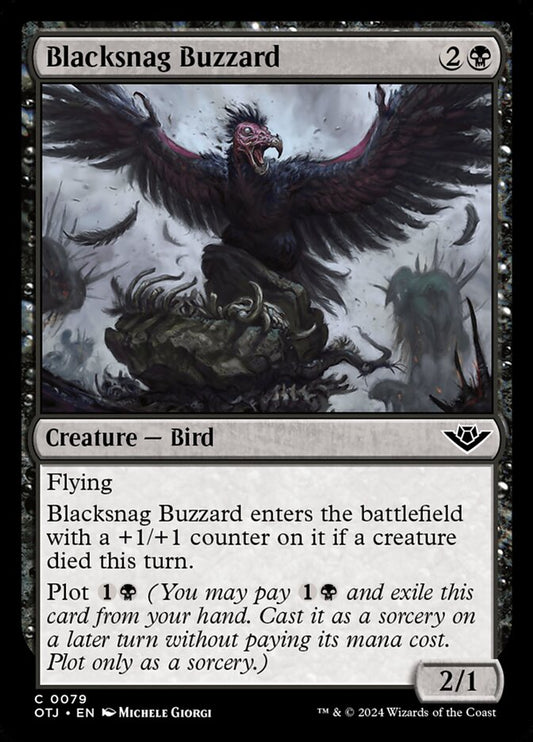 Blacksnag Buzzard (79) – Magic: The Gathering, Outlaws of Thunder Junction