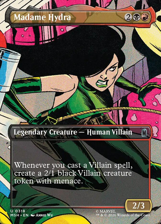 Madame Hydra (318) – Magic: The Gathering, Marvel Super Heroes [Foil]